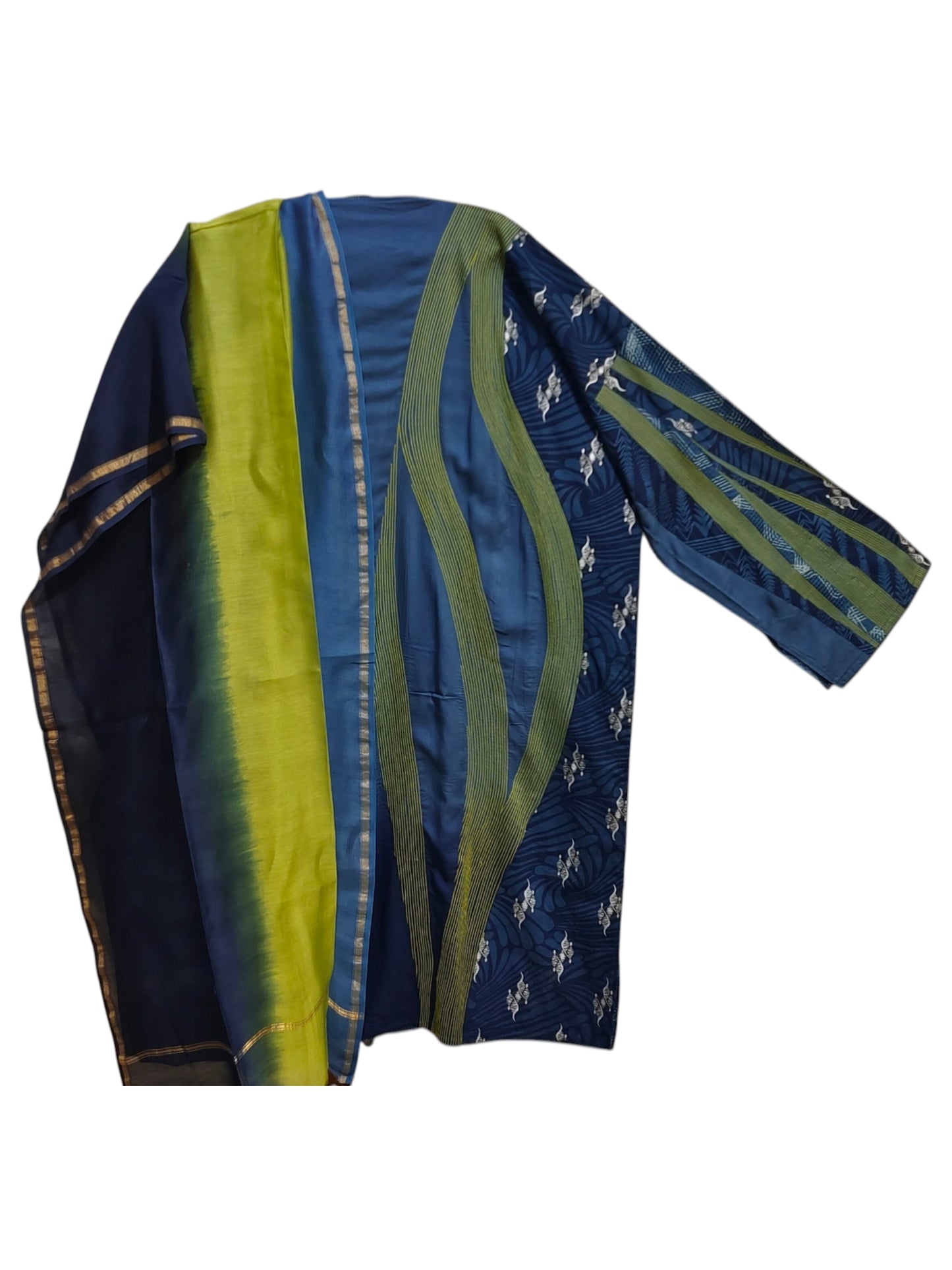 Semi Stitched Cotton Casual Suitset