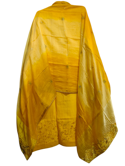 Semi Stitched Formal Chanderi Suitset