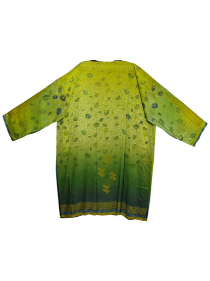 Semi Stitched Chanderi Casual kurta