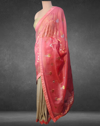 Formal Silk Saree (VKSRJUN203s) - VISHAL KAPUR