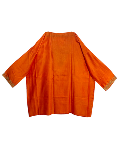 Sami Stitched Chanderi Casual Kurta