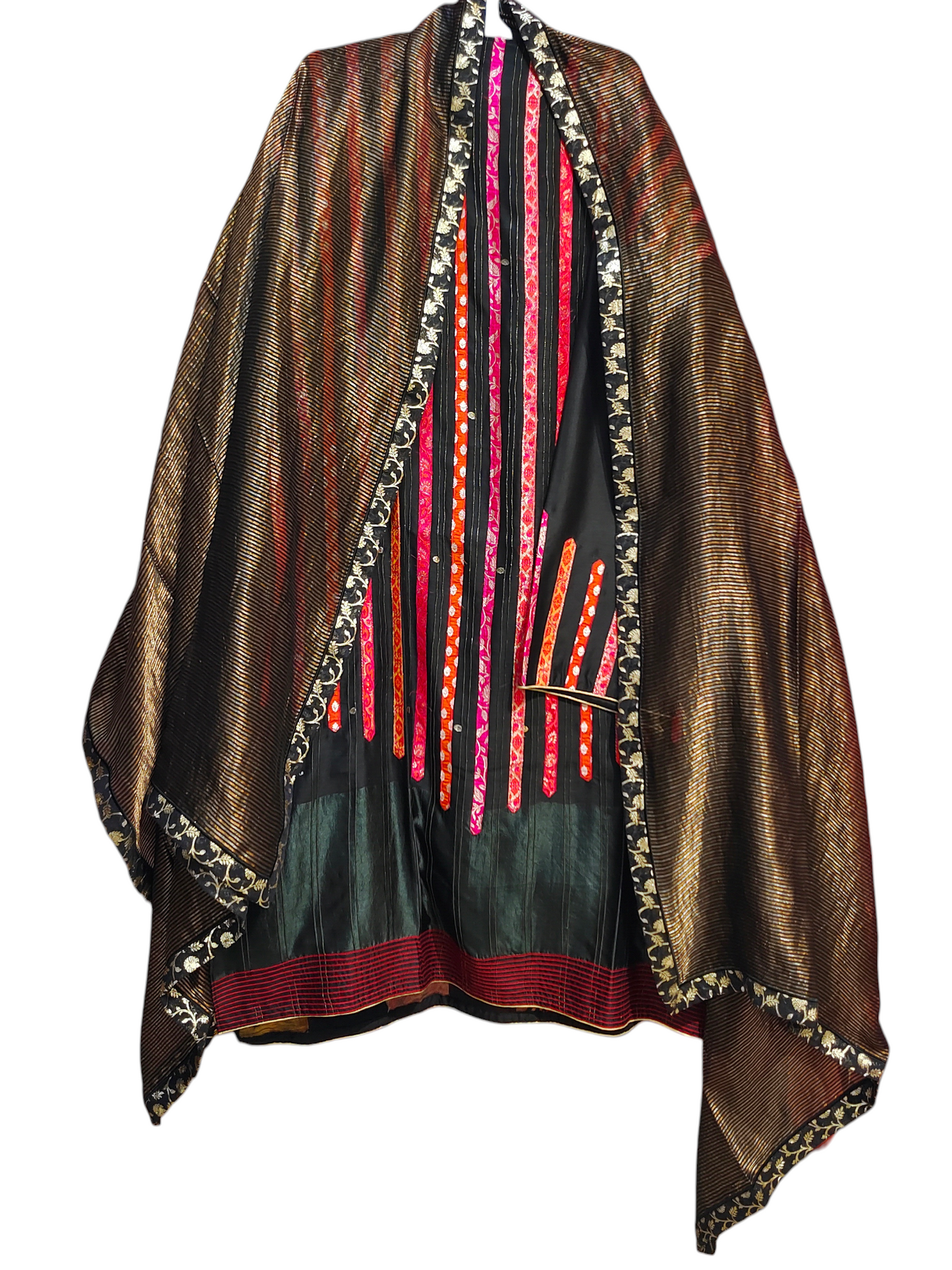 Semi Stitched Formal chanderi Suitset