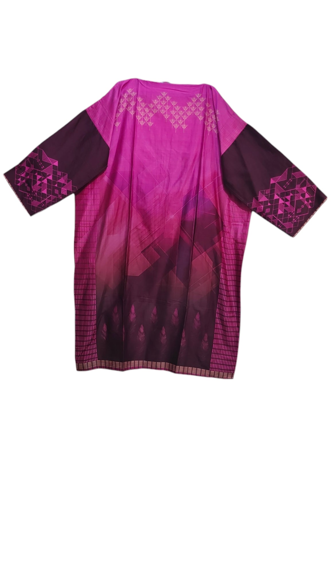 Semi Stitched Chanderi Casual Suitset