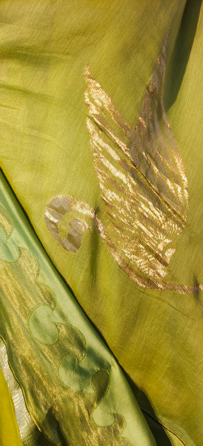 Semi Stitched Formal chanderi Suitset
