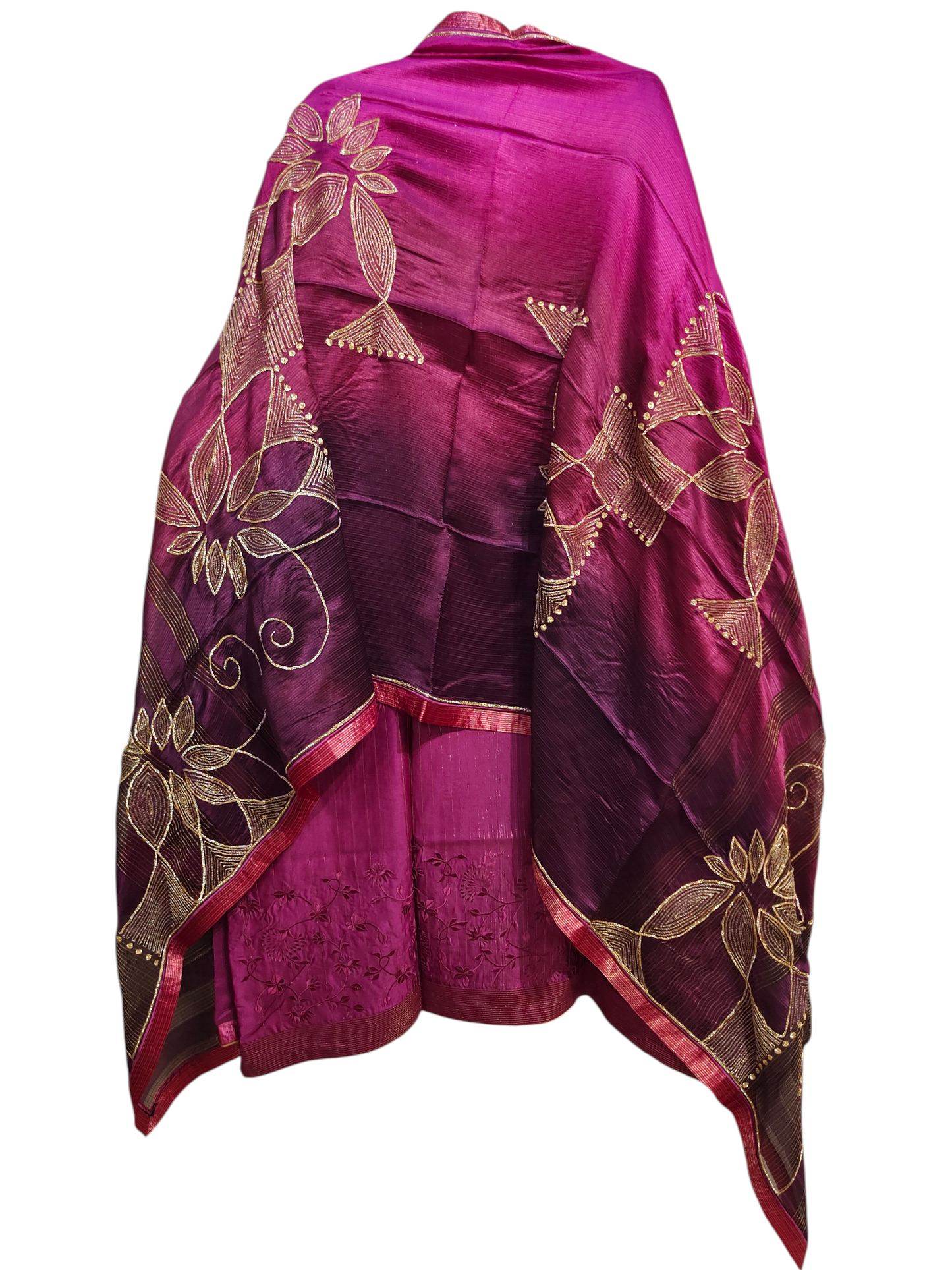 Semi Stitched Formal Chanderi Suitset