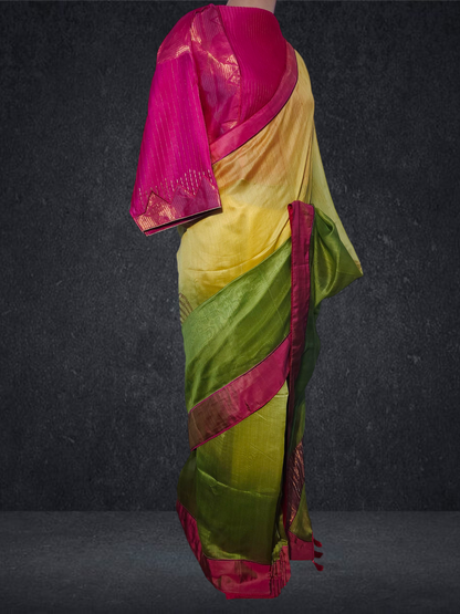 Formal Chanderi Zari Woven Saree