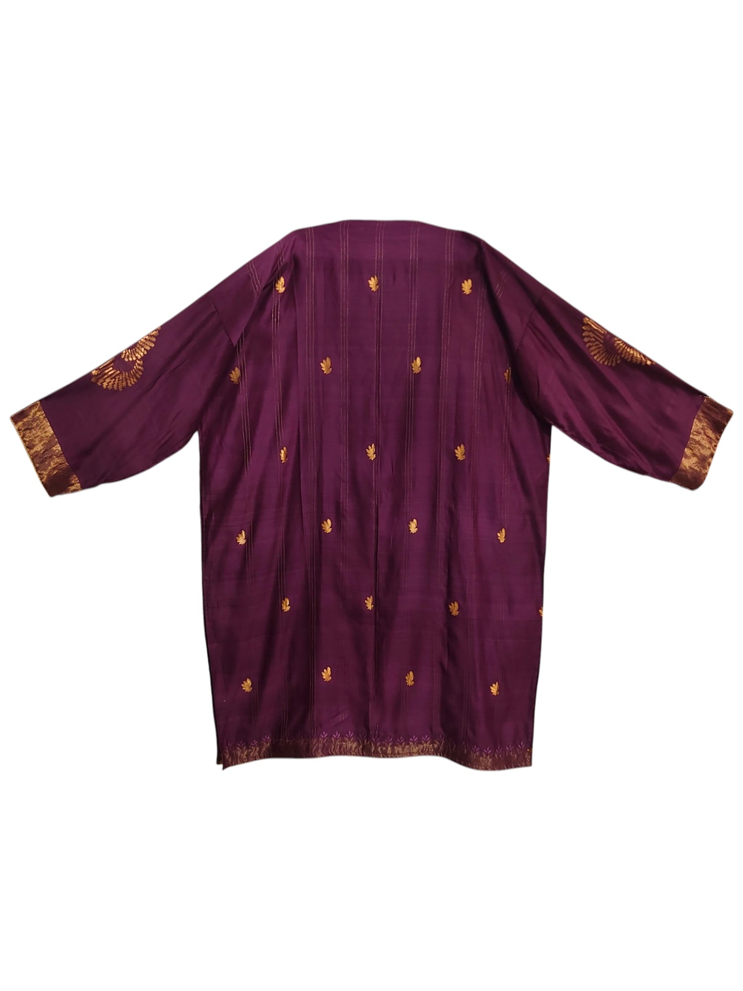 Semi Stitched Chanderi Formal Suitset