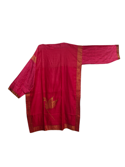 Semi Stitched Formal chanderi Suitset