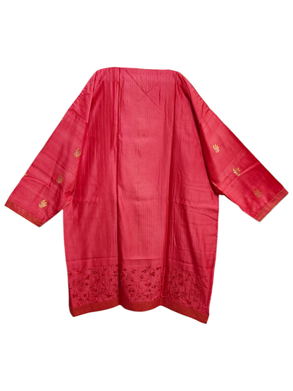 Semi Stitched Formal Chanderi Suitset