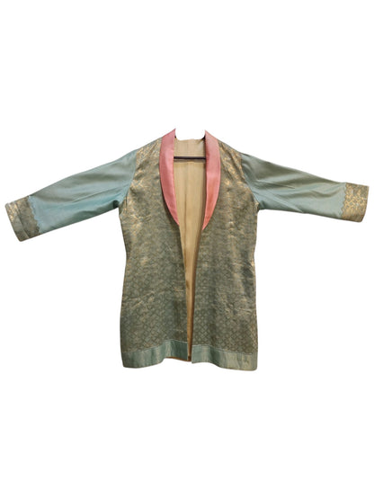 Indowestern chanderi formal coordset