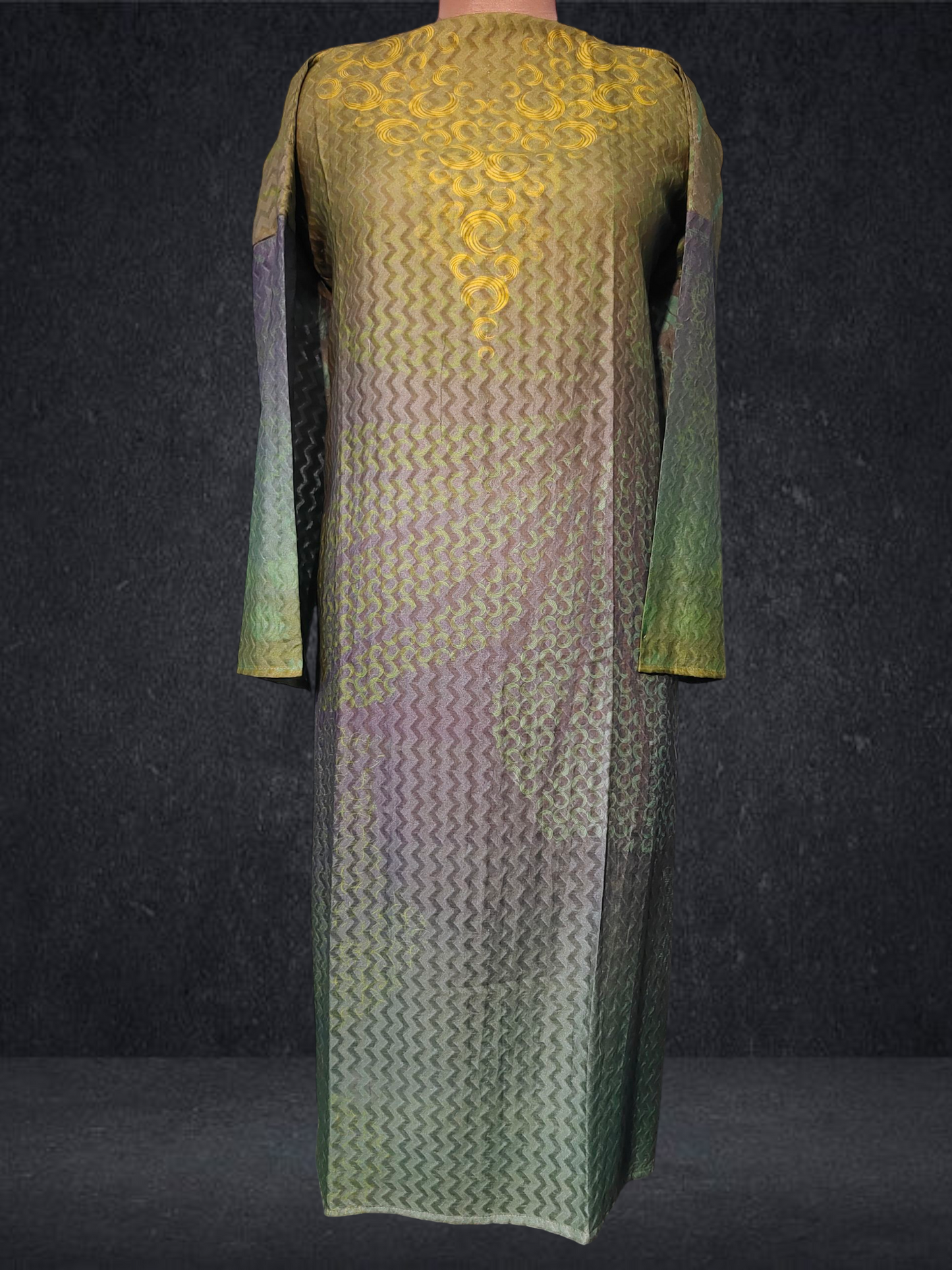 Semi Stitched Chanderi Kurta VISHAL KAPUR