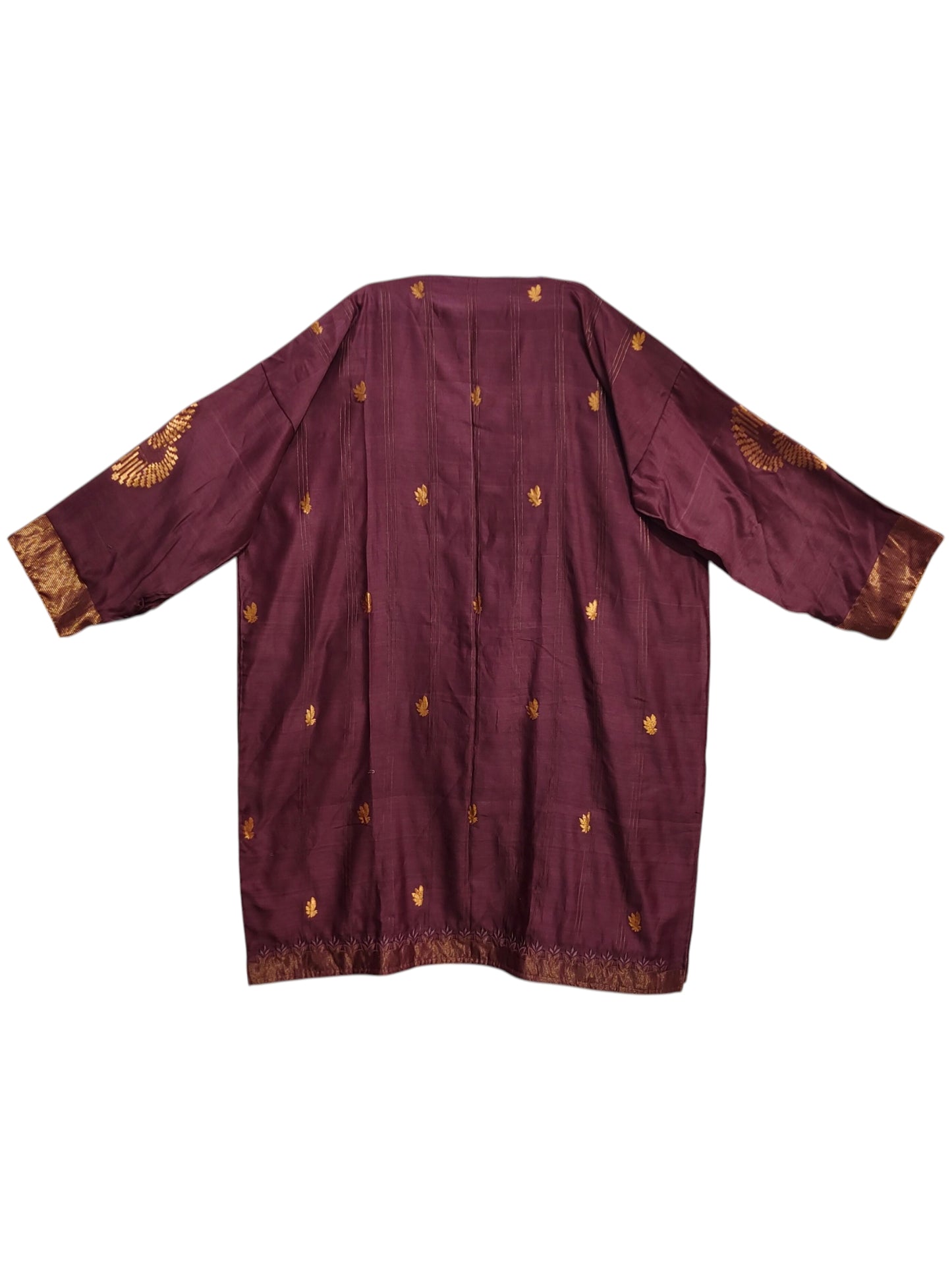 Semi Stitched Chanderi Formal Suitset