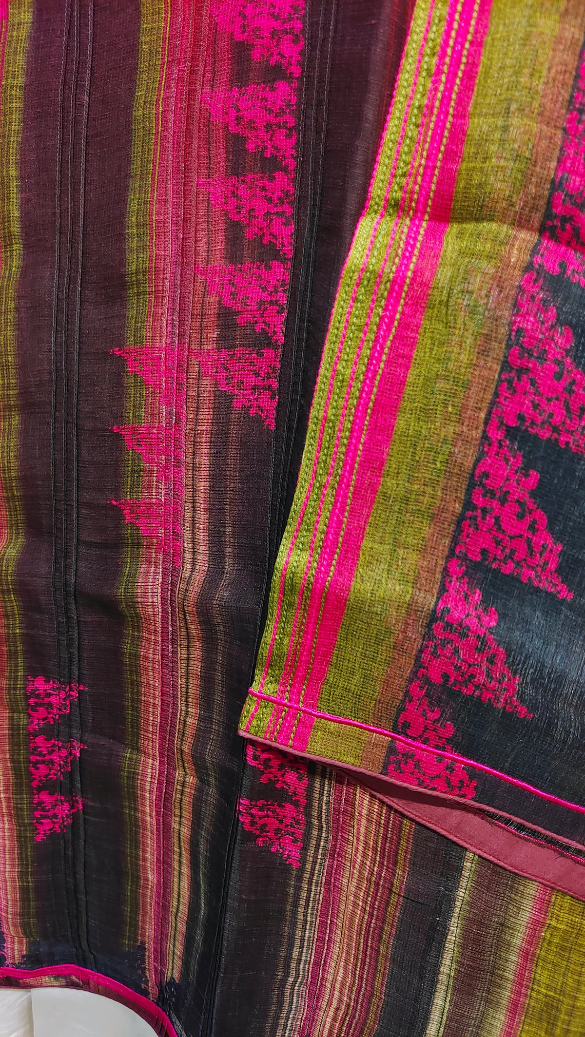 Semi Stitched linen kota Short Tunic