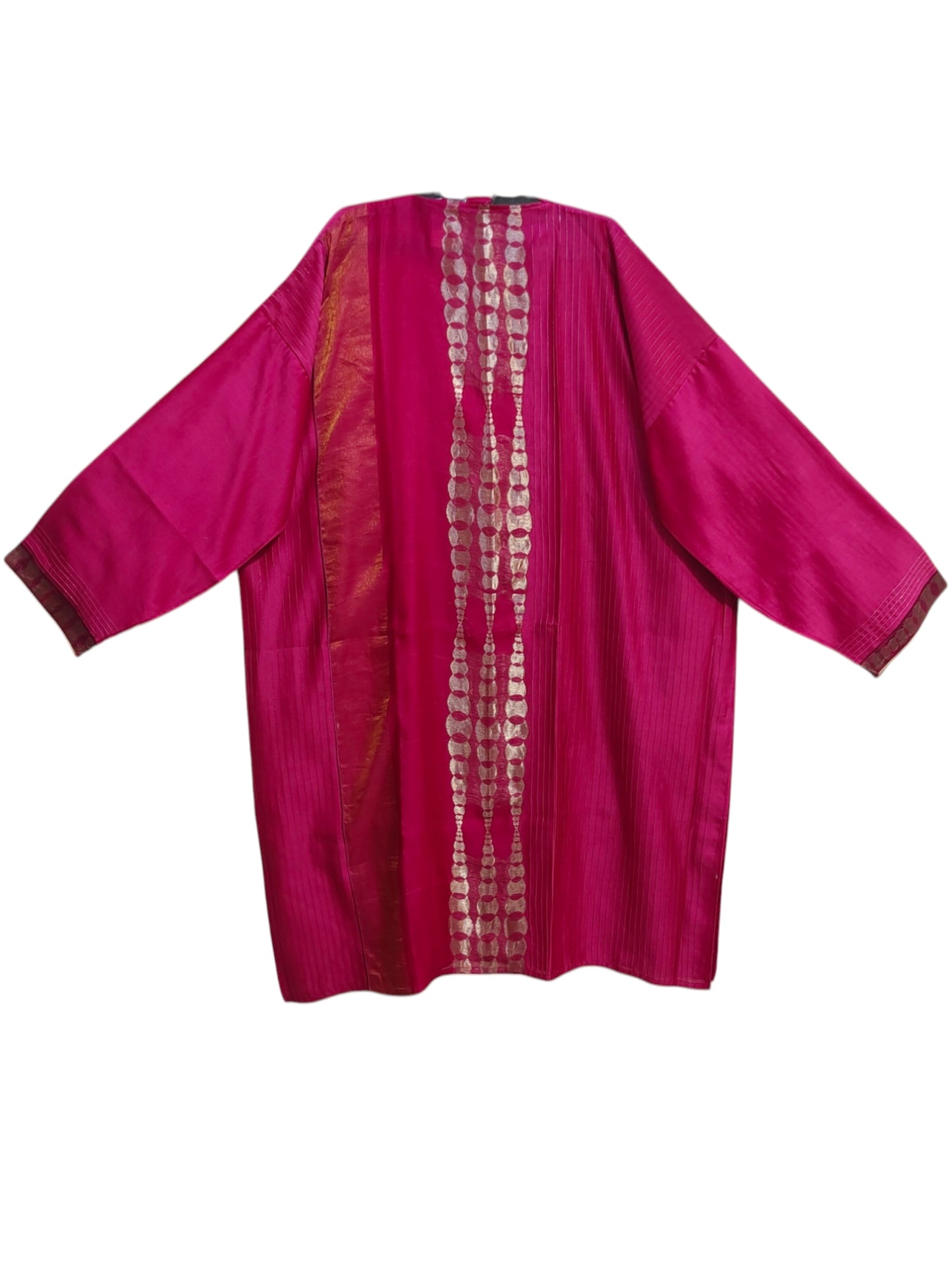Semi Stitched Chanderi Formal Suitset