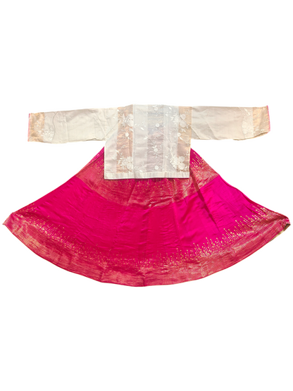 Semi stitched Formal Skirtset