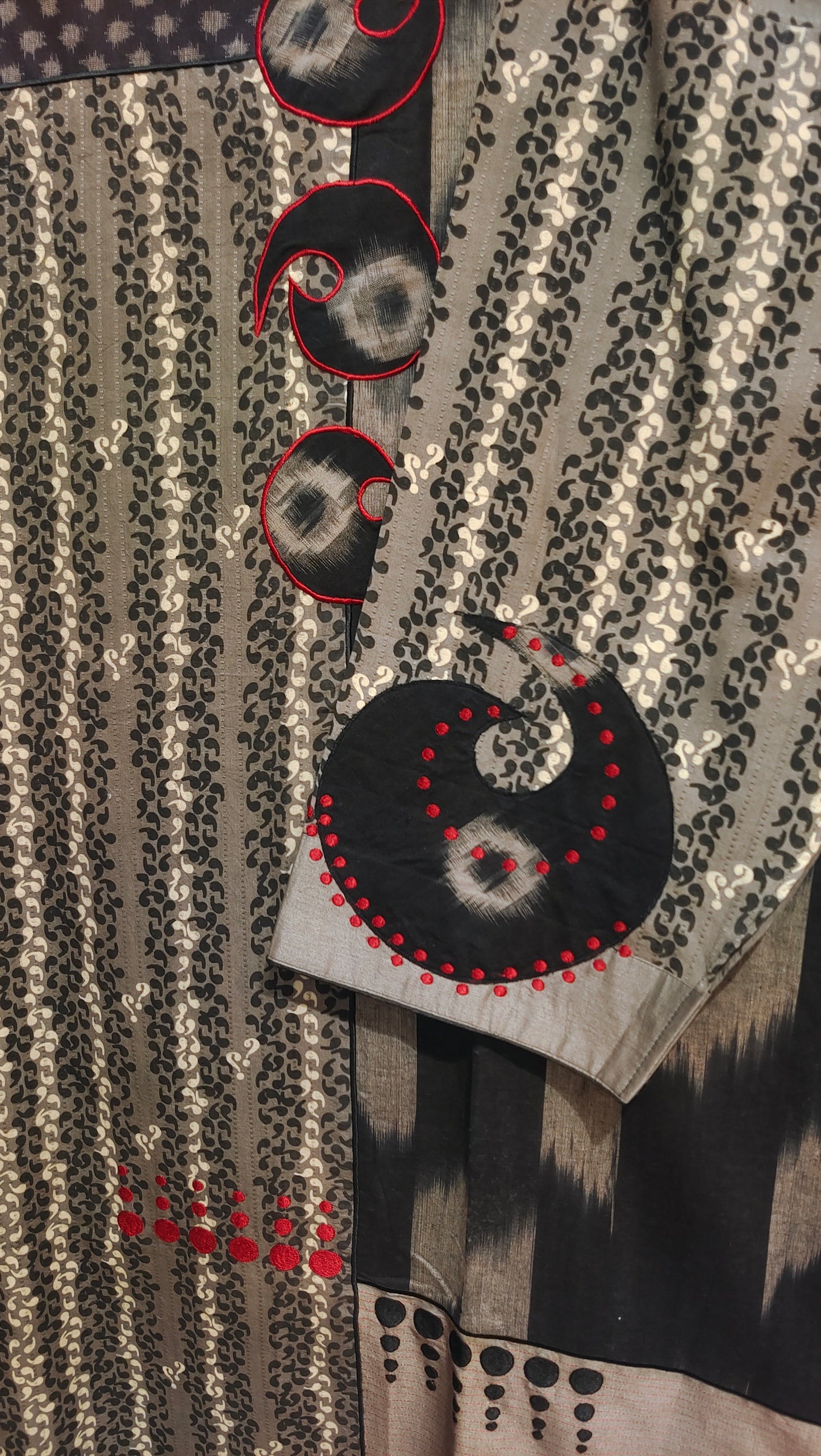 Semi Stitched Chanderi Formal Suitset