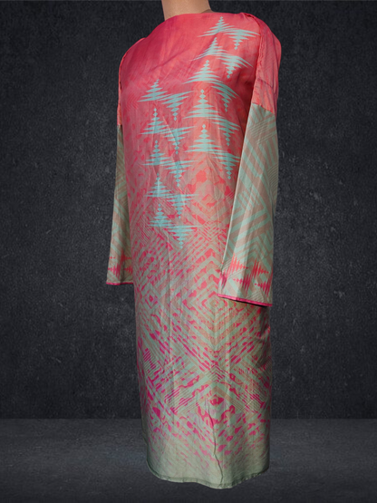 Semi Stitched Chanderi Kurta VISHAL KAPUR