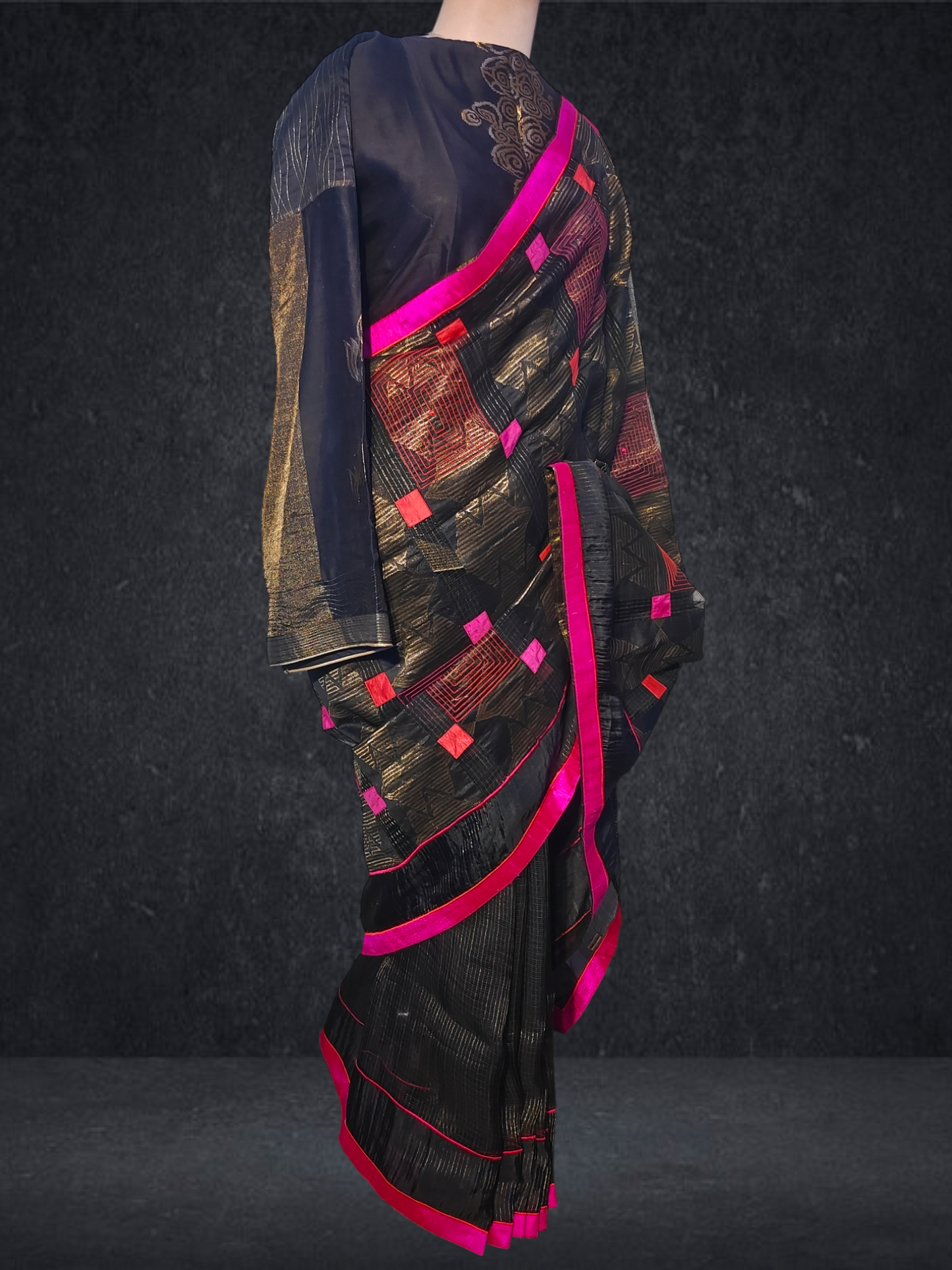 Formal Chanderi Zariwoven Saree