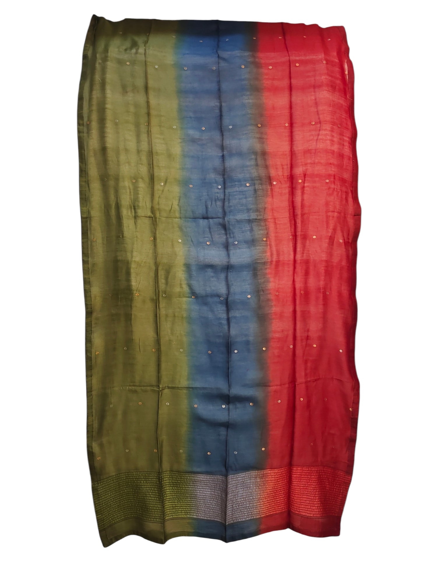 Semi Stitched Chanderi Formal Suitset