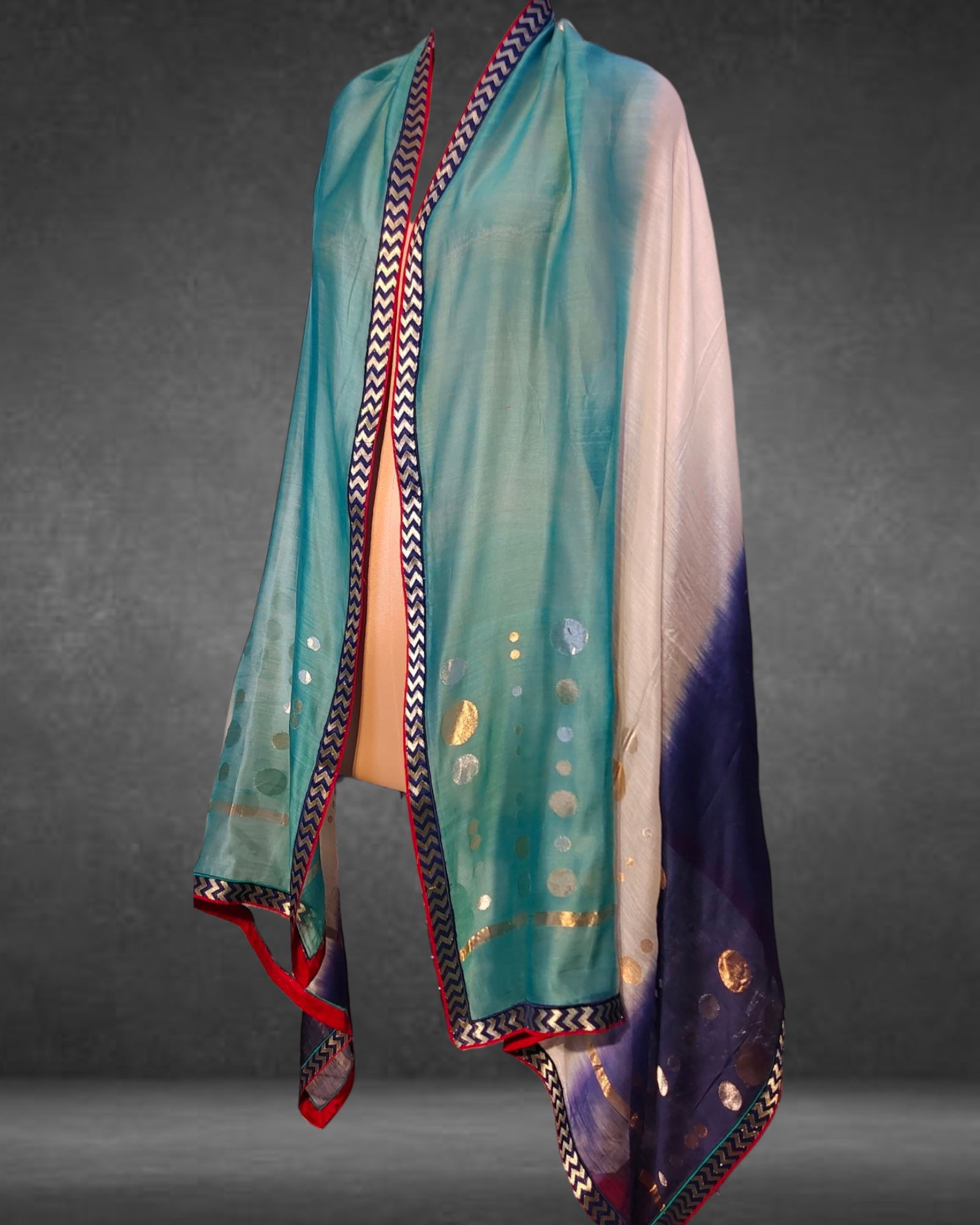 Chanderi Zari Woven Formal Dupatta VISHAL KAPUR