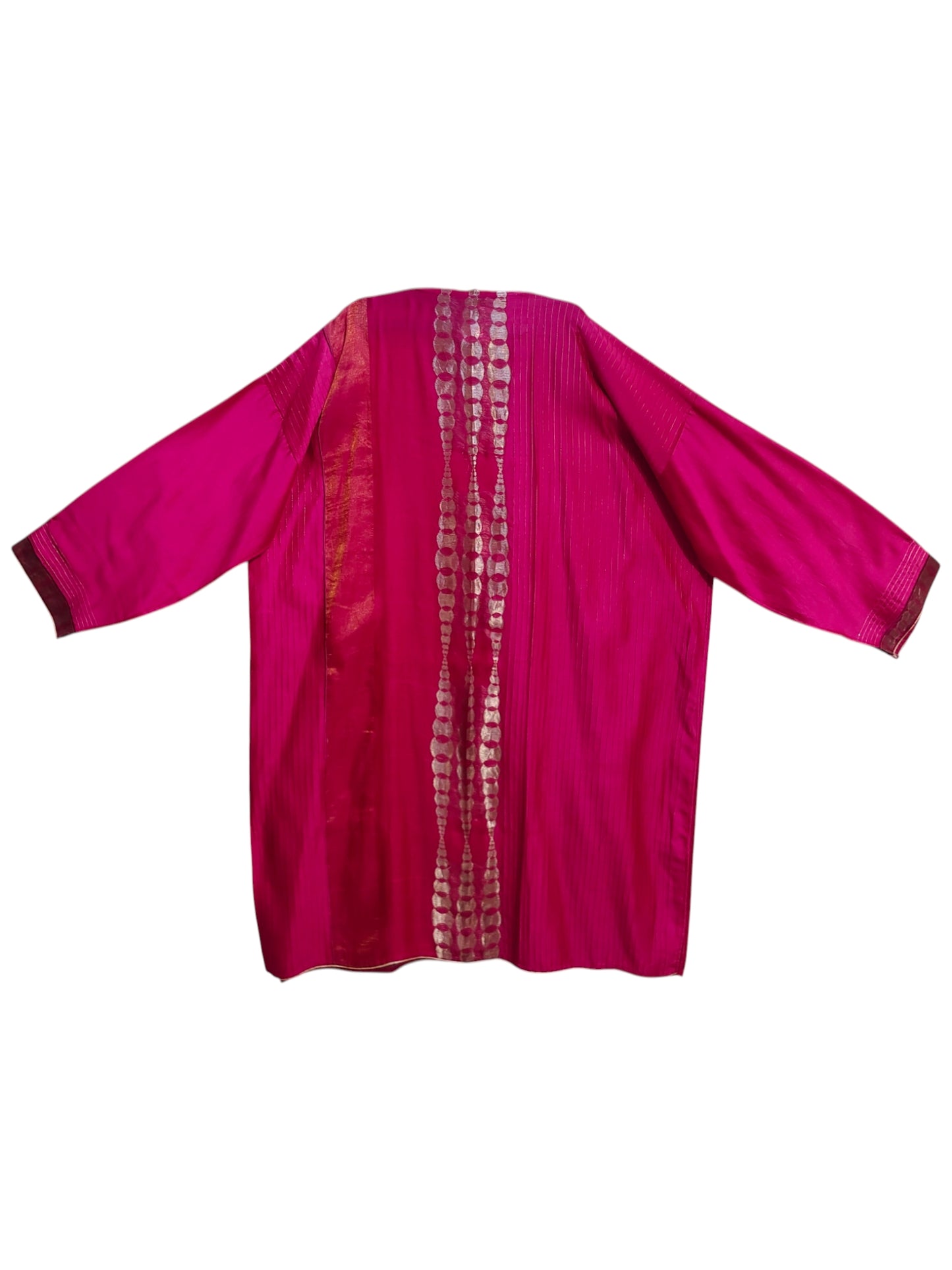 Semi Stitched Chanderi Formal Suitset