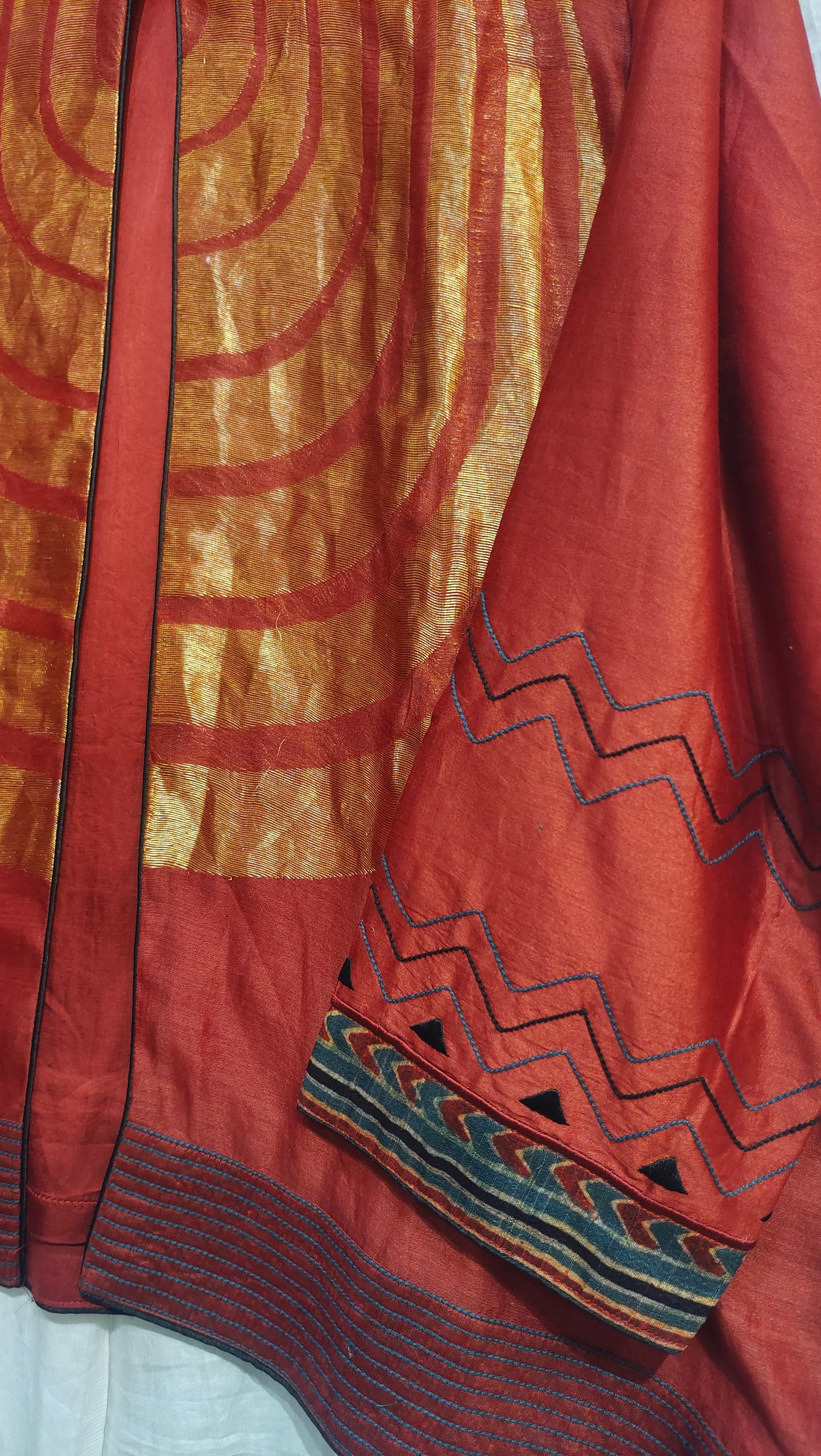 Stitched Chanderi Formal Jacket