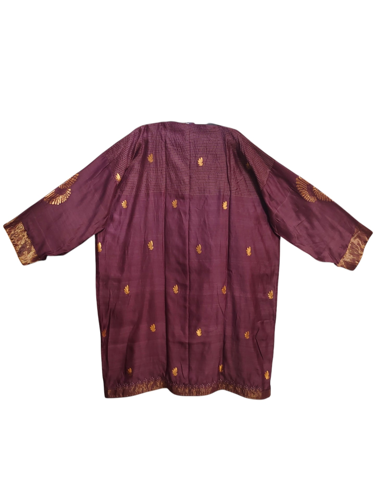 Semi Stitched Chanderi Formal Suitset