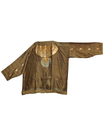Indowestern chanderi formal coordset