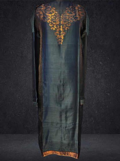 Semi Stitched Formal chanderi Kurta VISHAL KAPUR