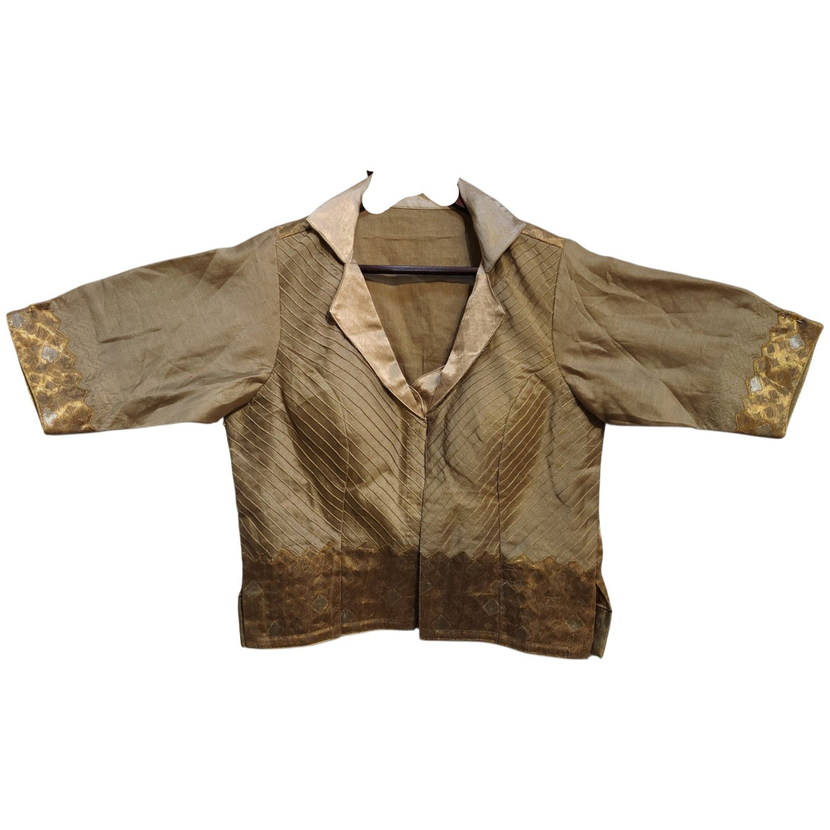 Indowestern chanderi formal coordset