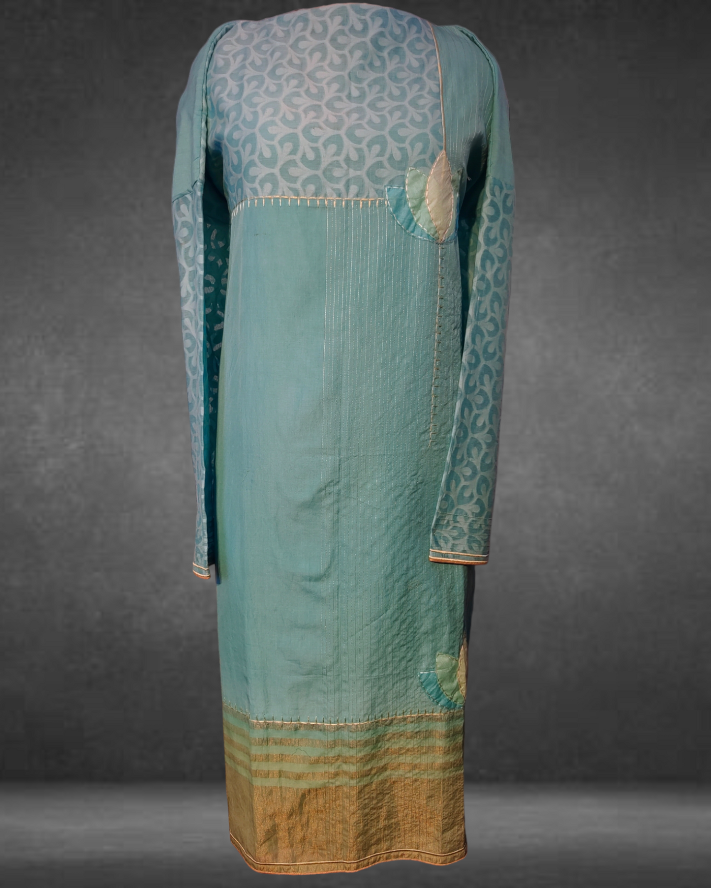 Semi Stitched Formal Chanderi suitset