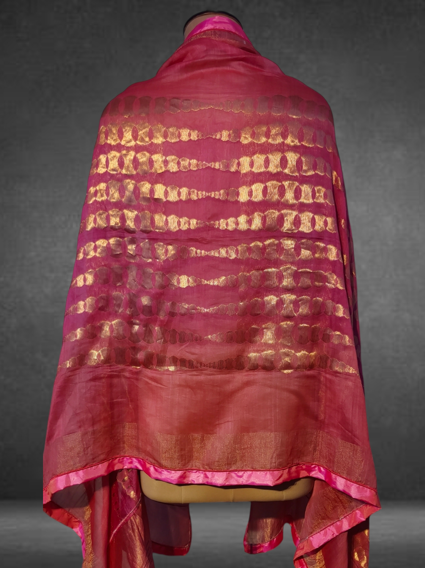 Chanderi Zari Woven Dupatta