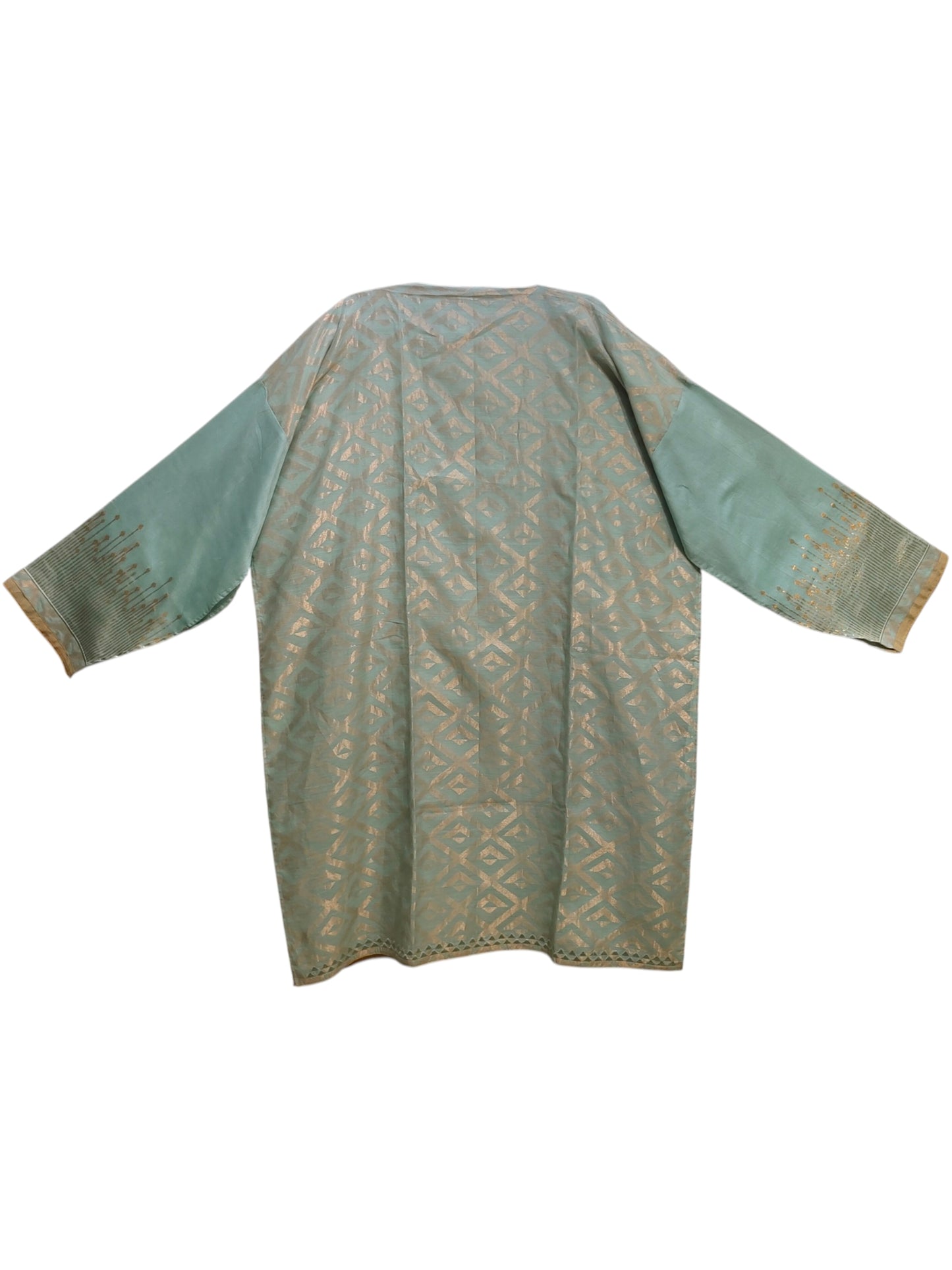 Semi Stitched Chanderi Formal Suitset