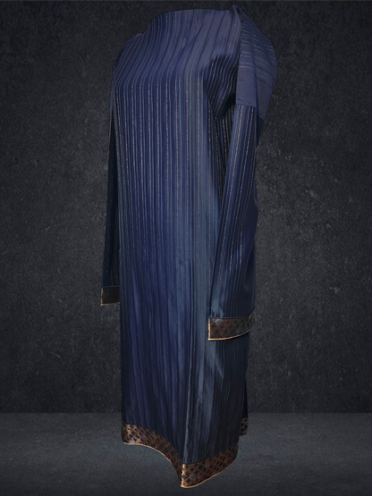 Semi Stitched Formal chanderi Kurta