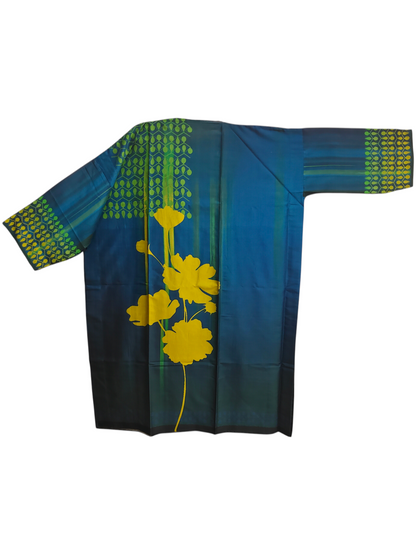 Semi Stitched Chanderi Kurta