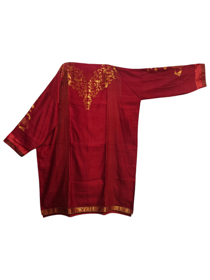 Semi Stitched Formal Chanderi Suitset