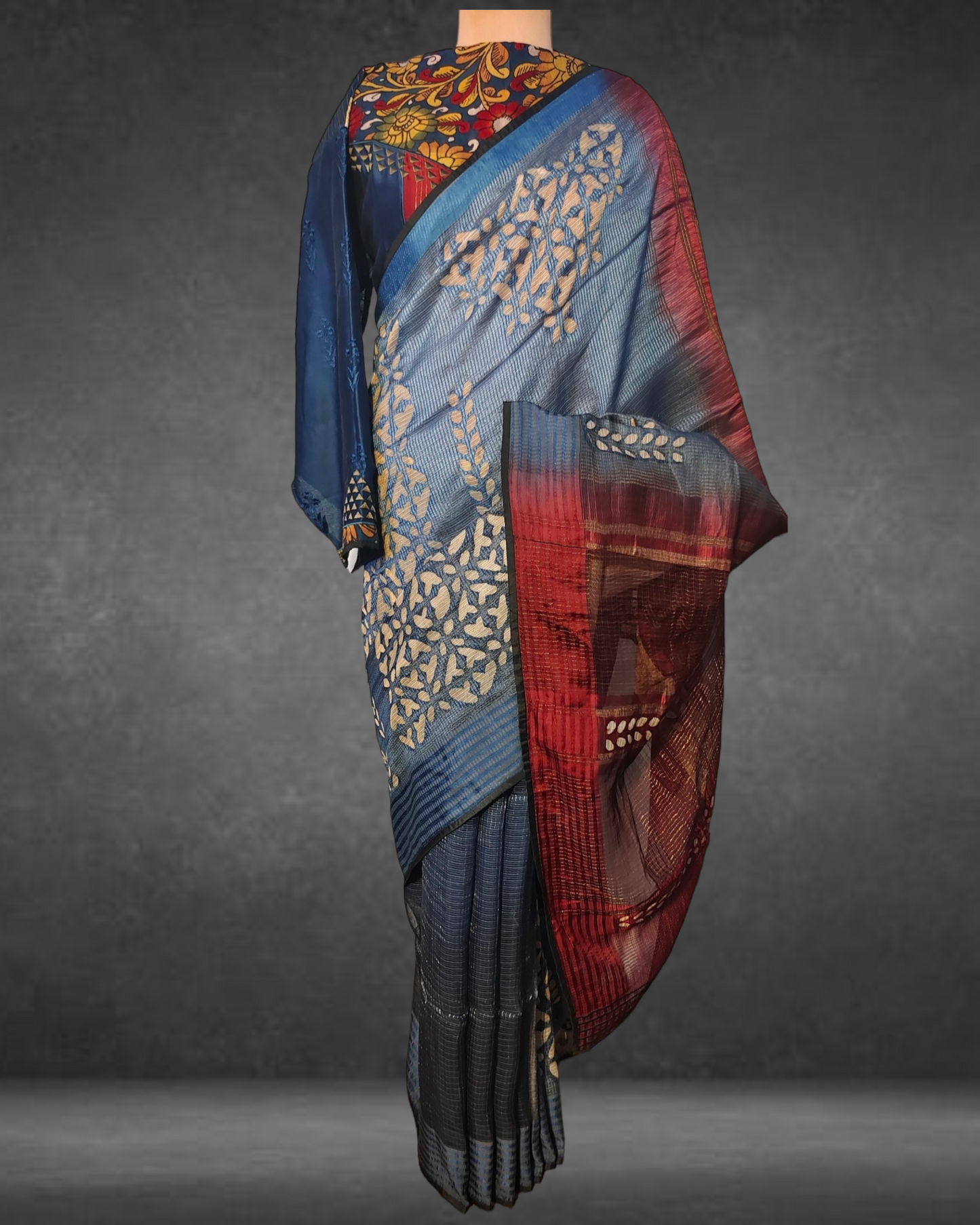 Formal Silk Saree (VKSRJUN201s) - VISHAL KAPUR