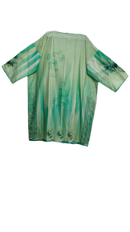 Semi Stitched Chanderi Casual Suitset