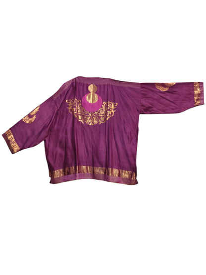 Indowestern chanderi formal coordset