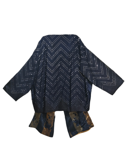 Indowestern chanderi formal coordset