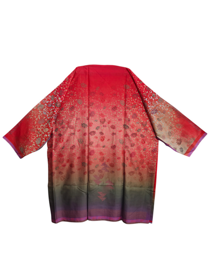 Semi Stitched Chanderi Kurta