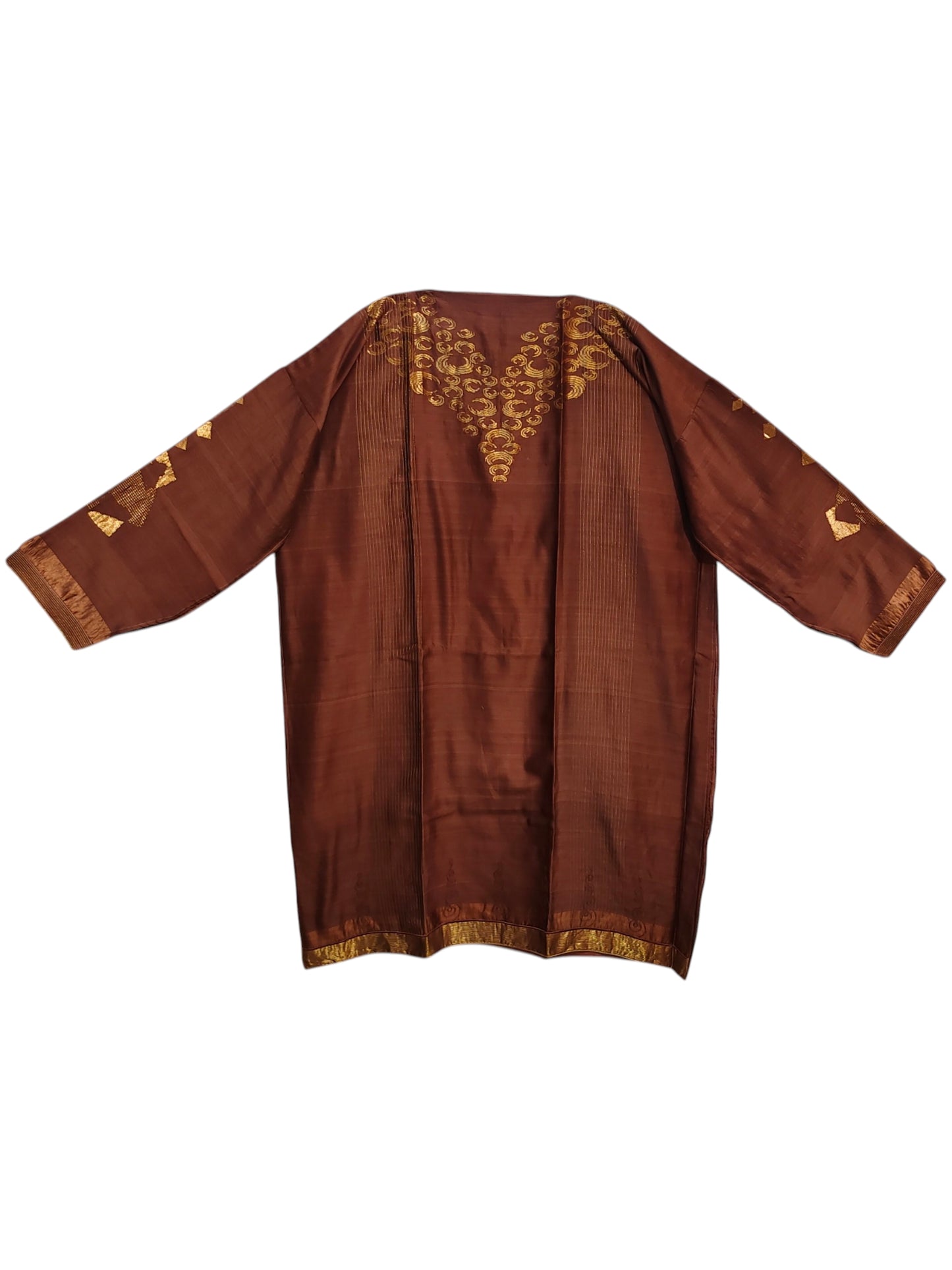 Semi Stitched Chanderi Formal Suitset