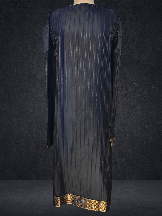 Semi Stitched Formal chanderi kurta VISHAL KAPUR