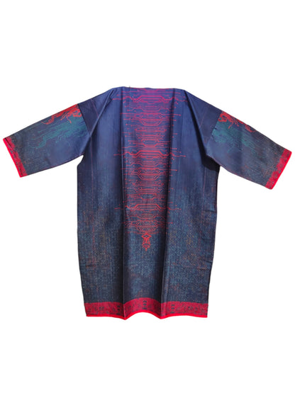 Semi Stitched Chanderi Casual Suitset