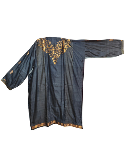 Semi Stitched Formal chanderi Suitset