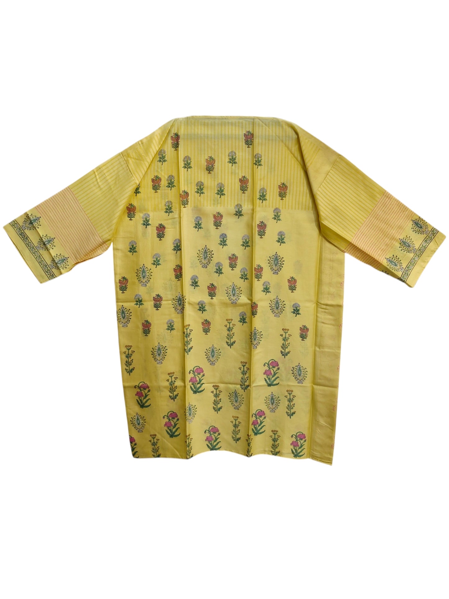Semi Stitched Chanderi Casual kurta