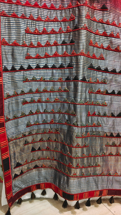 Formal Chanderi Silk Saree