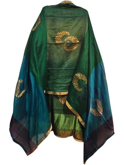 Semi Stitched Formal Chanderi Suitset
