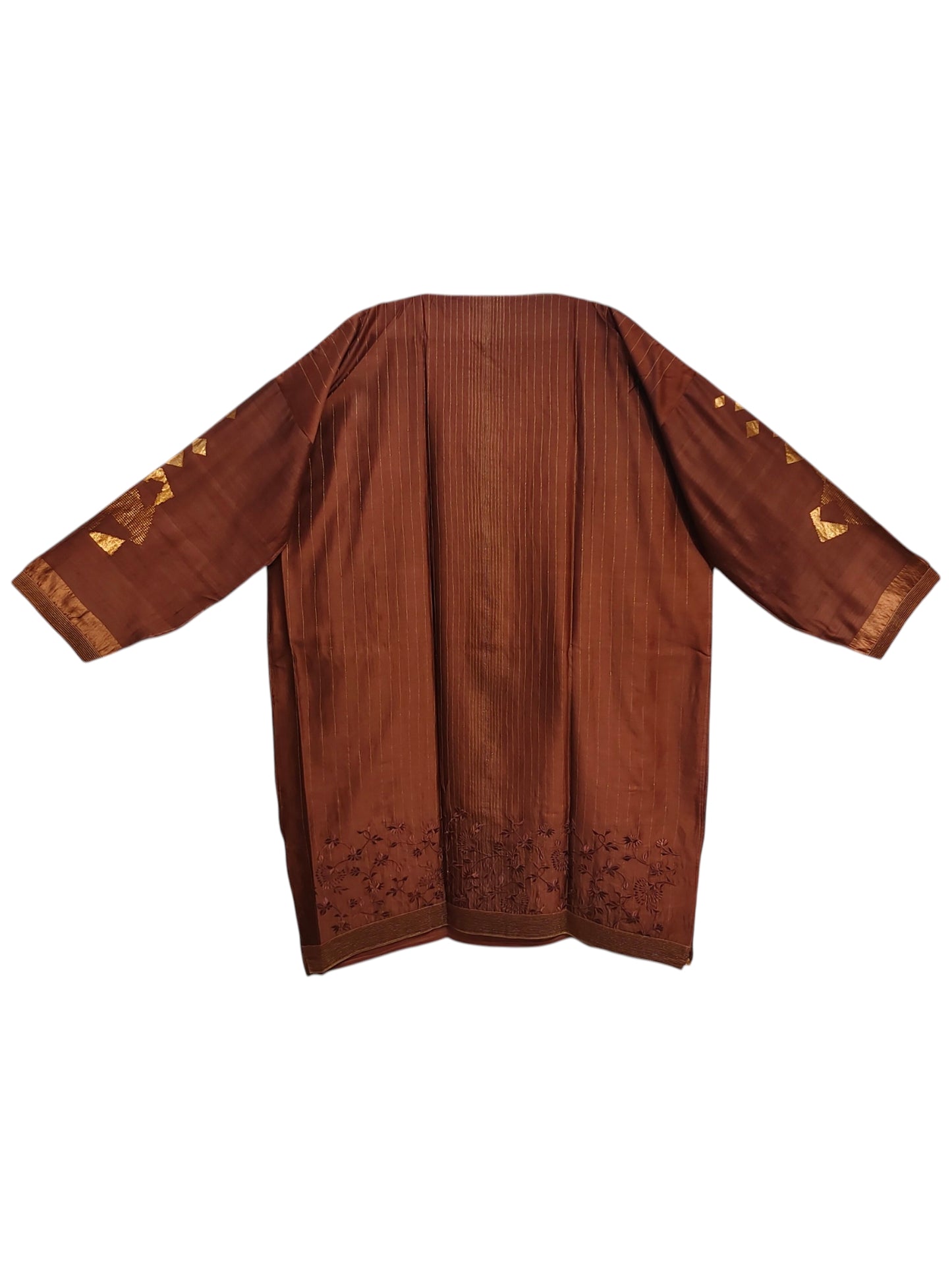Semi Stitched Chanderi Formal Suitset