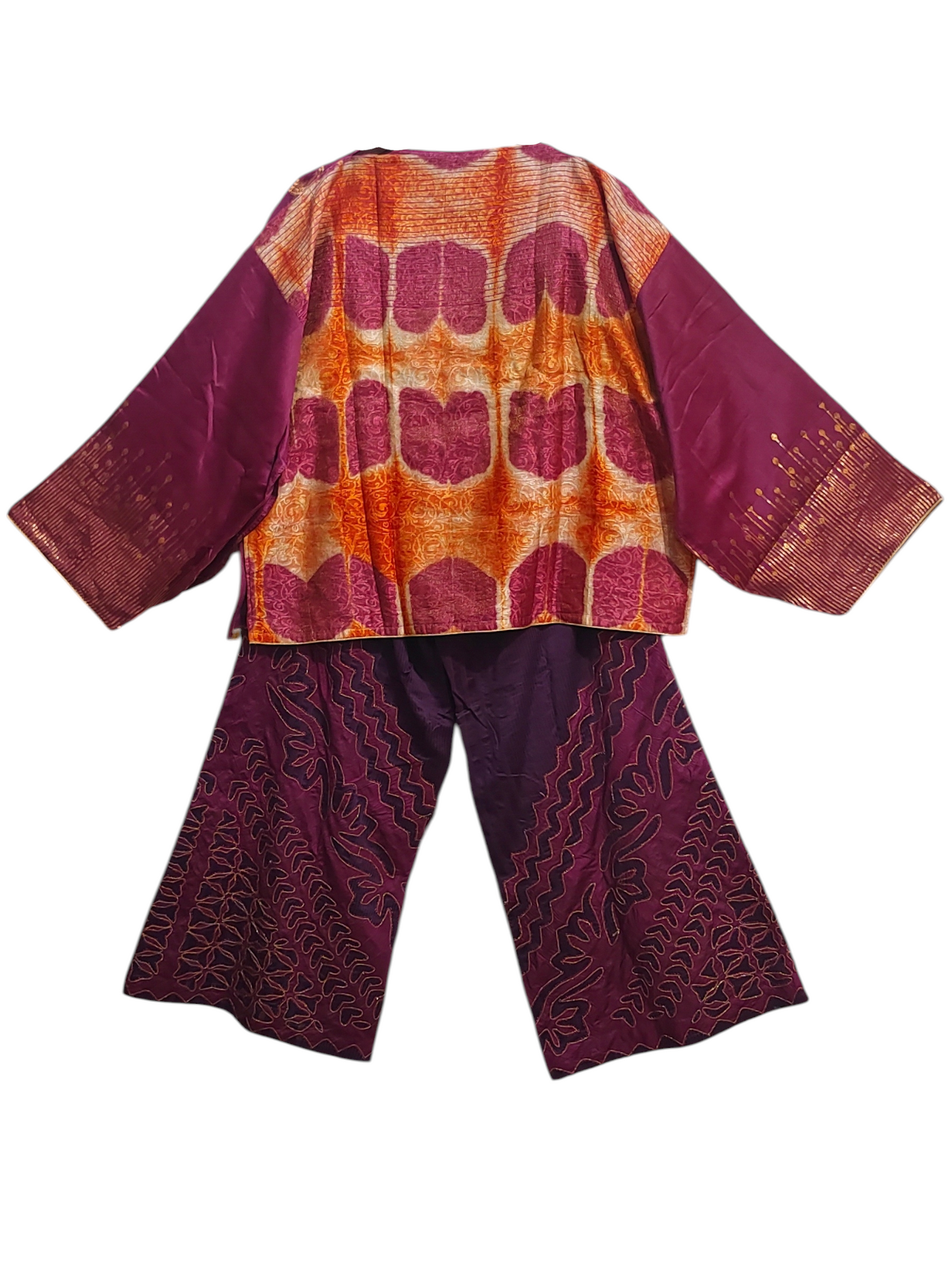 Indowestern chanderi formal coordset